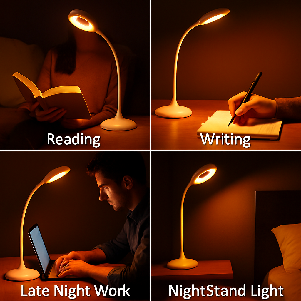 Ember Desk Lamp (amber)